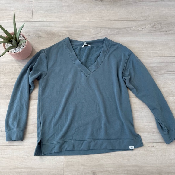 Orvis women’s small super soft cozy classic collection, long sleeve top teal - Picture 1 of 5